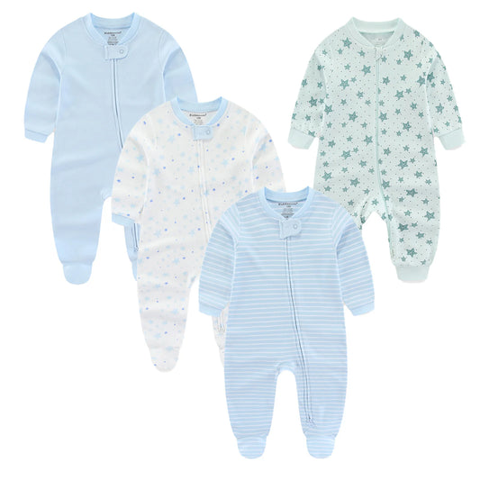 4Piece Long Sleeve Baby Romper