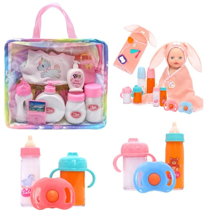 Baby Doll Feeding Bottle Set