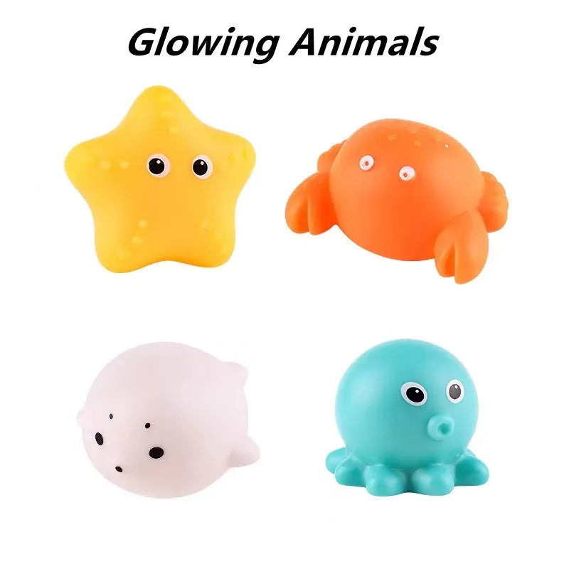 Colourful Waterproof LED Bath Lights for Kids