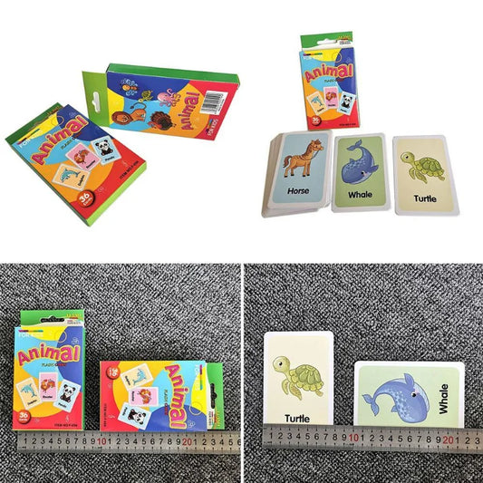 36Pcs Kid’s Cognition Cards