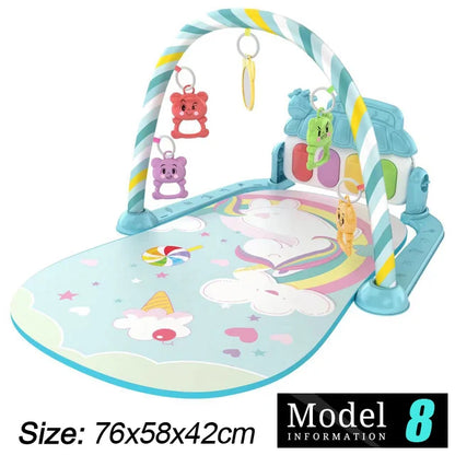 Infant Pedal Piano Keyboard Activity Mat