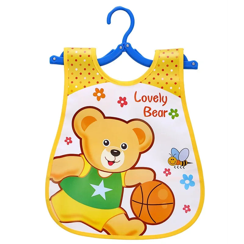 Adjustable Waterproof Bibs – Cute EVA Feeding Apron