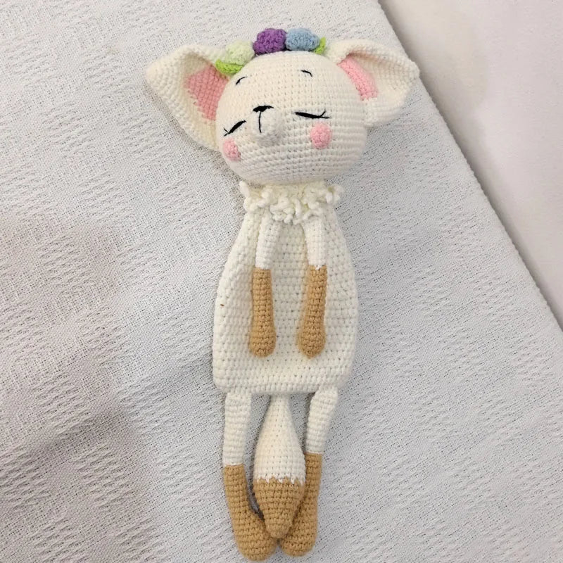 Knitted Lovely Animal Rattle