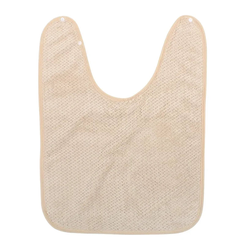 Waterproof Ruffle Baby Bibs – Soft Absorbent Feeding Apron & Burp Cloth