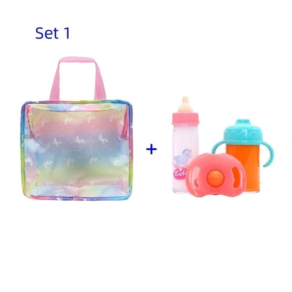 Baby Doll Feeding Bottle Set