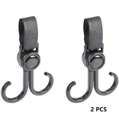Multifunctional Portable Stroller & Pram Hooks (2 Pcs)
