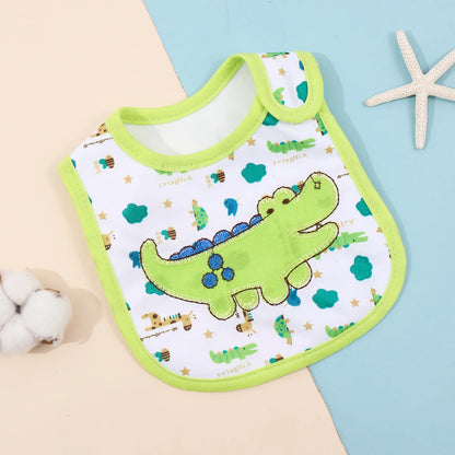 Waterproof Feeding Bibs for Babies & Toddlers – Soft Apron & Burp Cloth Set