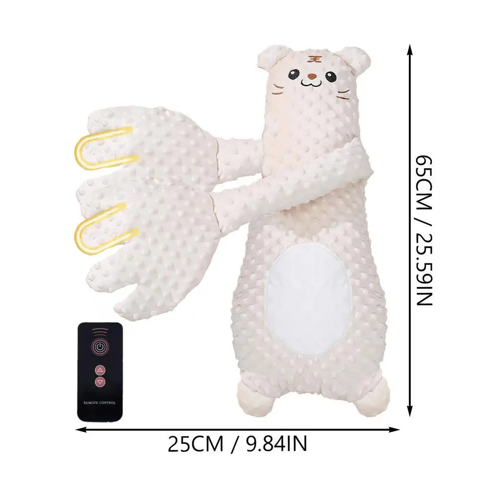 Remote Control Plush Bear Sleep Aid Pillow for Infants (65cm)