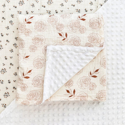 Pure Cotton Newborn Blanket Warm And Comfortable