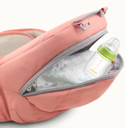 Travel-Friendly Infant Waist Stool & Carrier