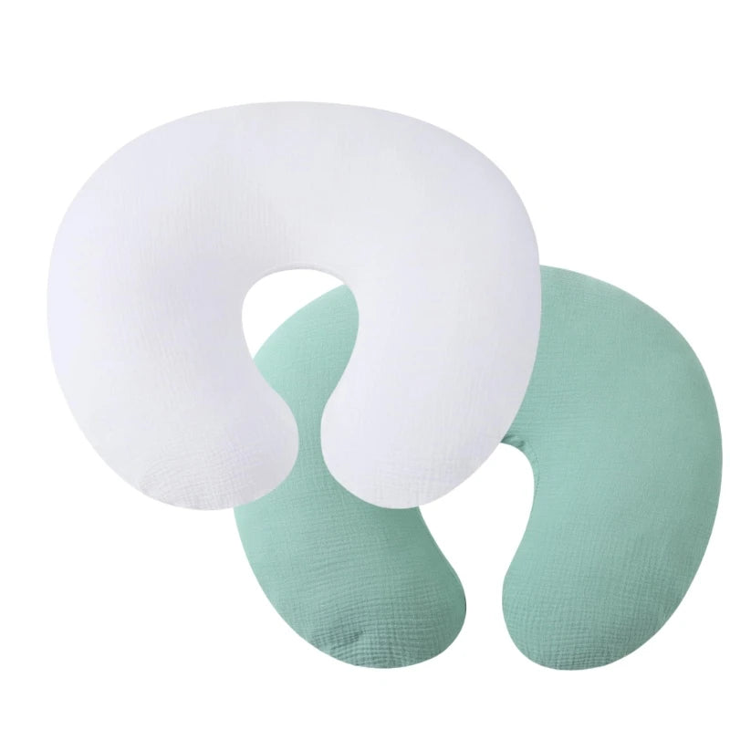 2PCS Breastfeeding Pillow Cover Pillow Case Detachable Nursing Pillowcase Breast Feeding Cushion Sleeve Breathable
