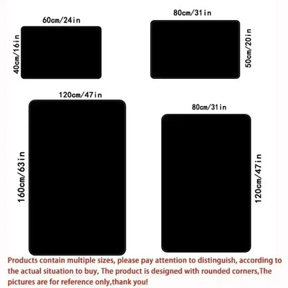 Anti-Fall & Anti-Slip Baby Crawling Mat with City Map Design