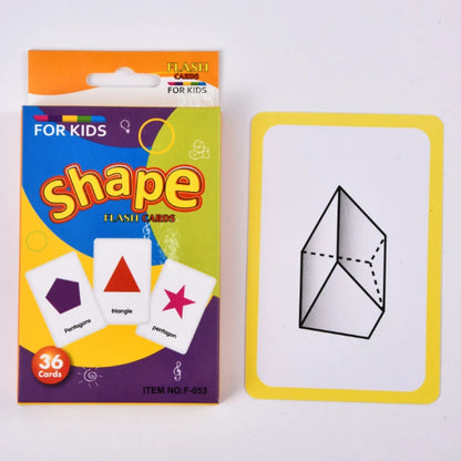 36Pcs Kid’s Cognition Cards