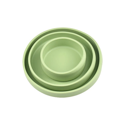 Thermostability Silicone Snack Plate & Dish Set (3PC)