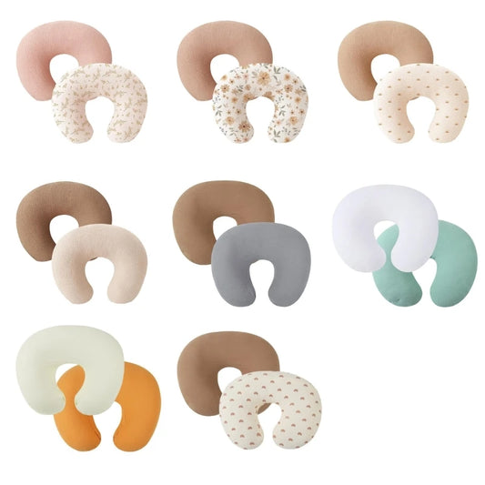 2PCS Breastfeeding Pillow Cover Pillow Case Detachable Nursing Pillowcase Breast Feeding Cushion Sleeve Breathable