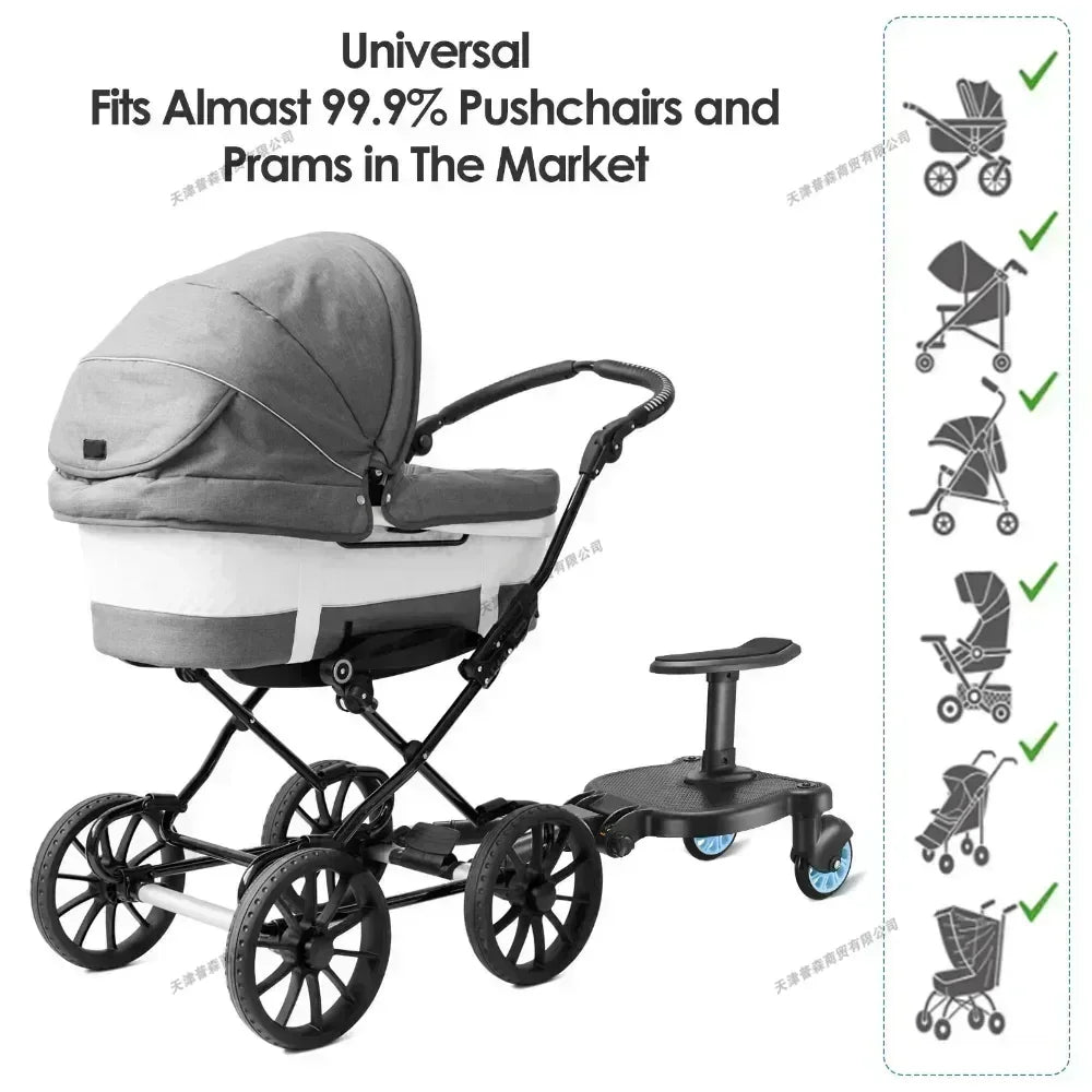 Universal Baby Stroller Adapter Step Board