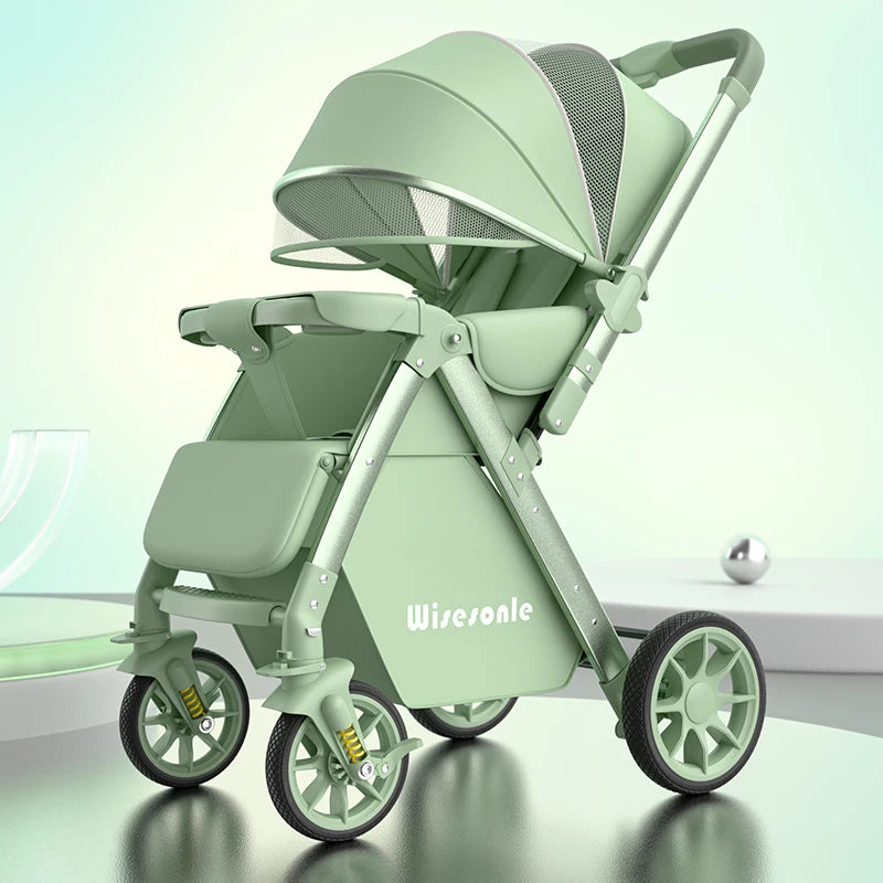 Lightweight Folding Two-way Baby Stroller