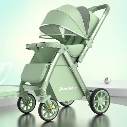 Lightweight Folding Two-way Baby Stroller