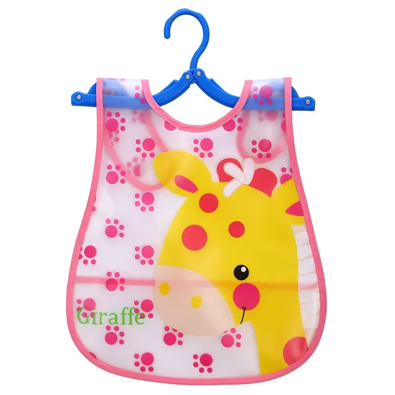 Adjustable Waterproof Bibs – Cute EVA Feeding Apron