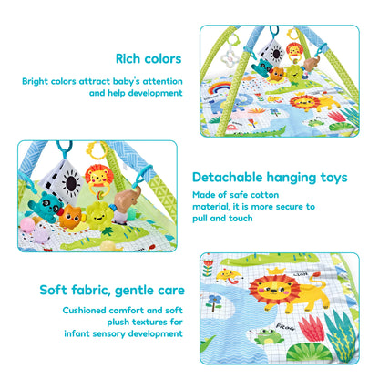 Baby Early Education Play Mat with Toys
