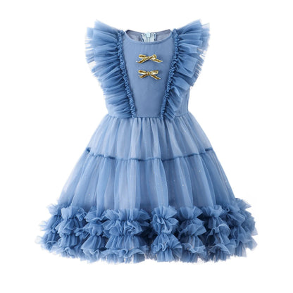 Girls Sleeveless Tutu Princess Dress