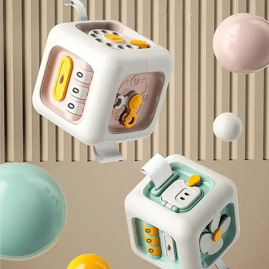 6-in-1 Fidget & Sensory Educational Cube