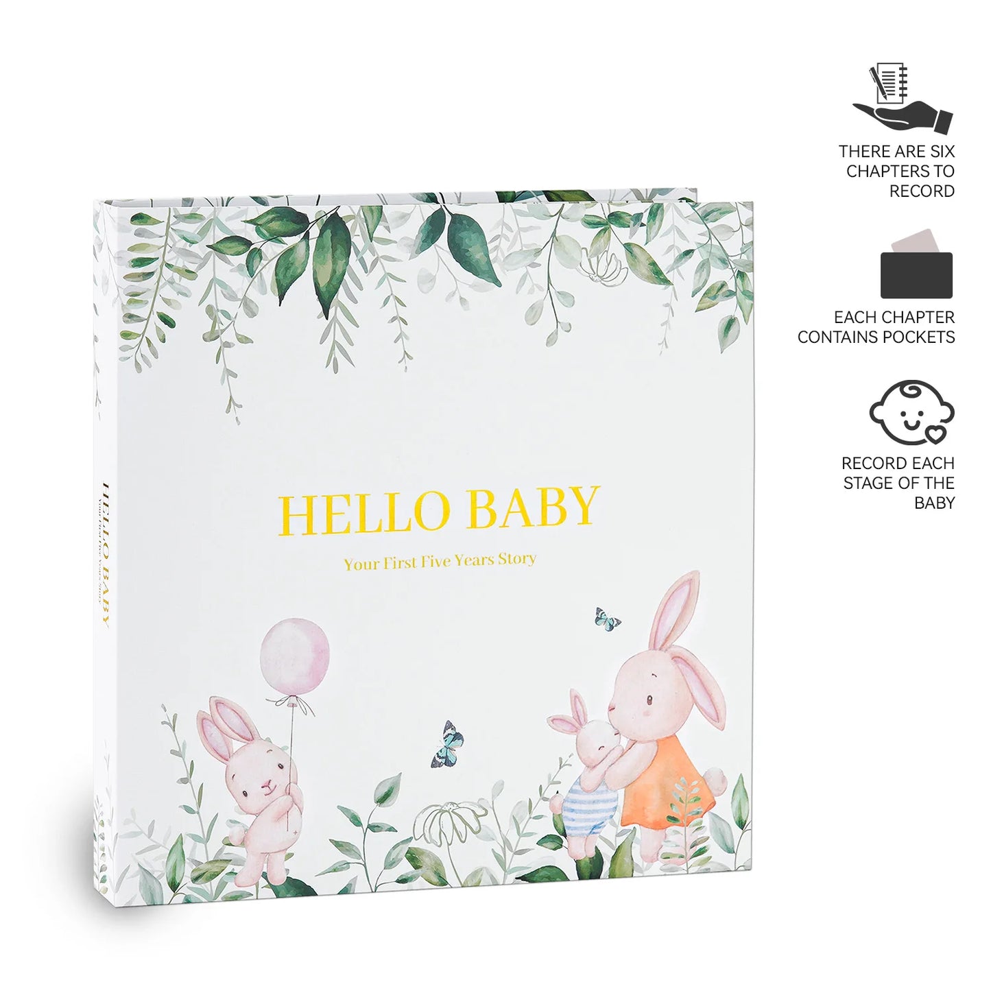 Baby Memory Book & Photo Album – First Year