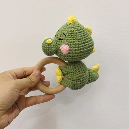 Knitted Lovely Animal Rattle