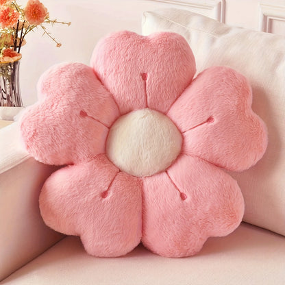 Plush Daisy Flower Pillow – Cute Cozy Cushion for Bed & Sofa