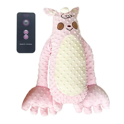 Remote Control Plush Bear Sleep Aid Pillow for Infants (65cm)