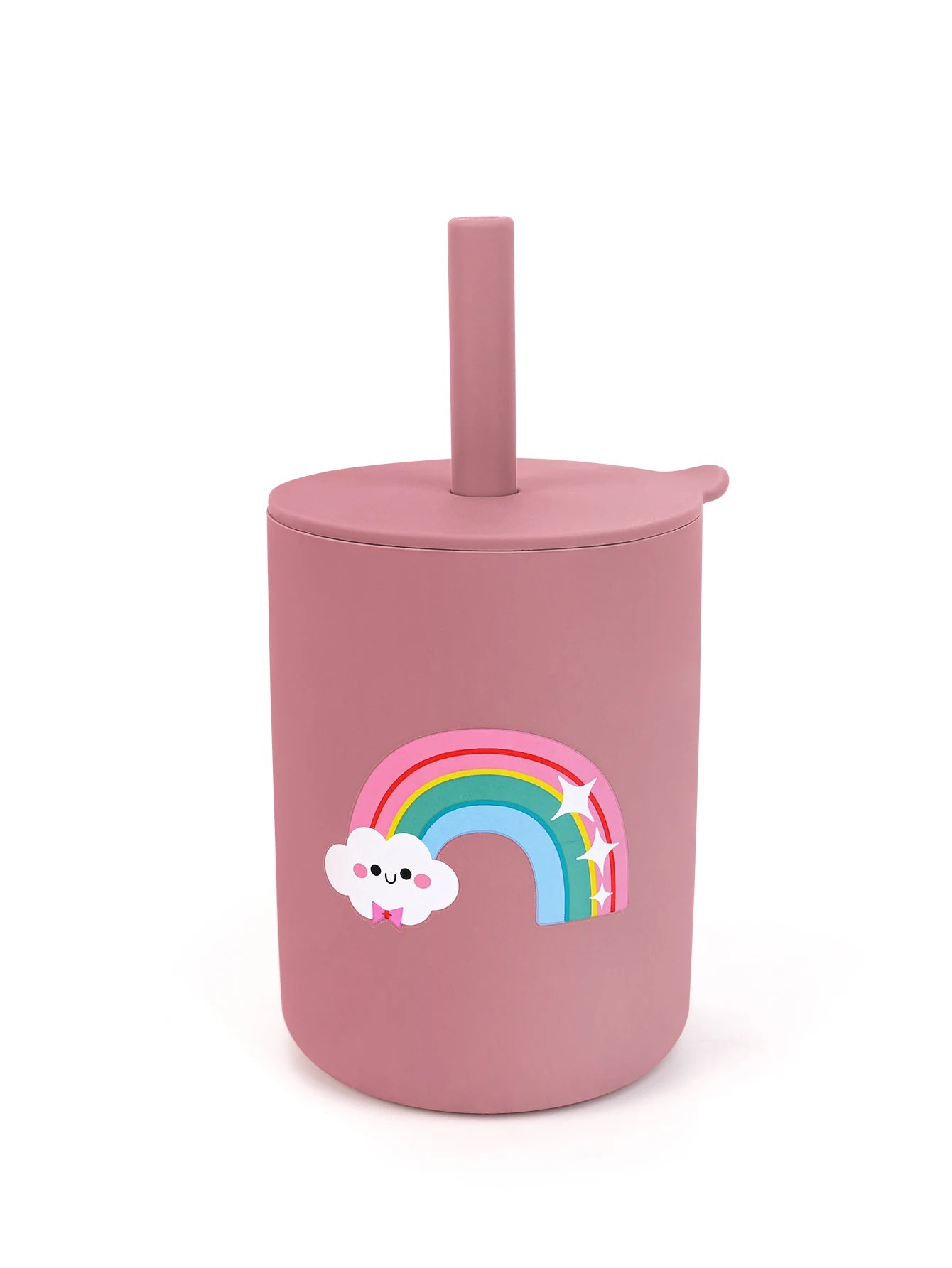 Food Grade Silicone Toddler Straw Sippy Cup