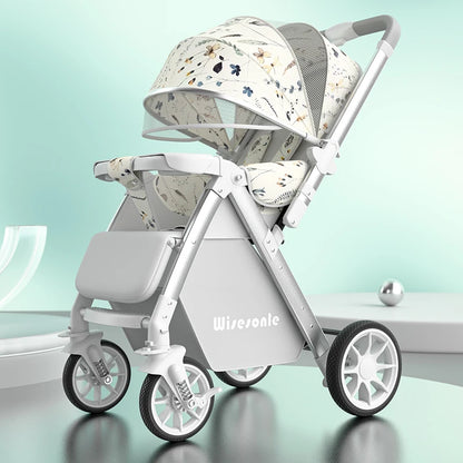 Lightweight Folding Two-way Baby Stroller