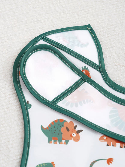 3-Pack SuperBib with Reversible Pocket | Waterproof 6–24M Feeding Set