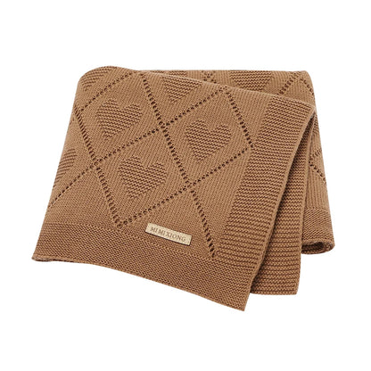 Super Soft Cotton Knit Swaddle Blanket (90x70cm)