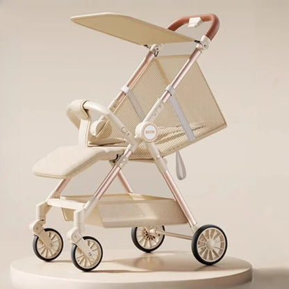 Compact & Foldable Baby Stroller for Quick Trips
