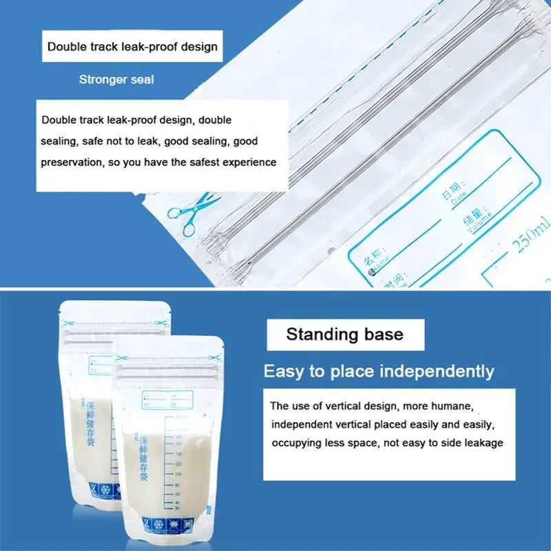 Breastmilk Storage Bag with BPA Free