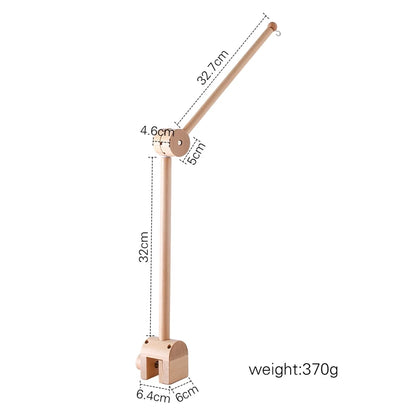 Wooden Rocket Baby Activity Gym Frame & Montessori Toys