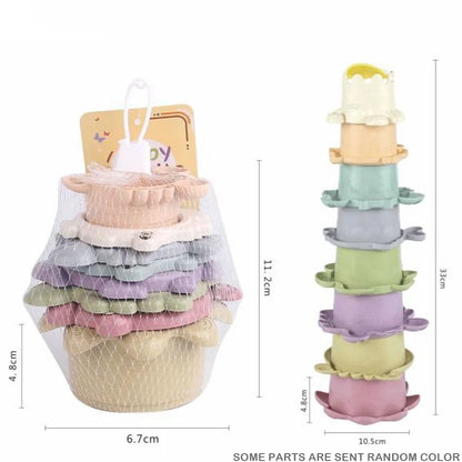 Kids' Educational Stacking Boat Water Game (6 Pcs)