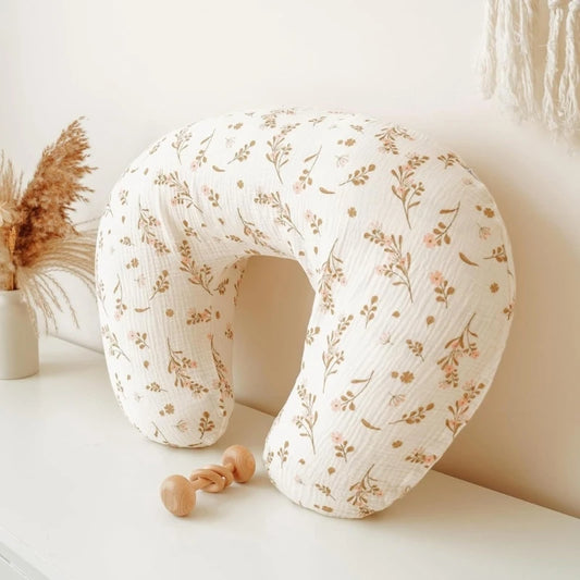 2PCS Breastfeeding Pillow Cover Pillow Case Detachable Nursing Pillowcase Breast Feeding Cushion Sleeve Breathable