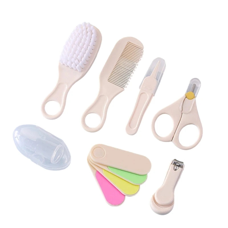 7-in-1 Baby Care Set: Grooming & Nail Clippers