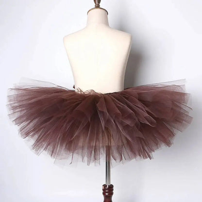 Brown Bear Tutu Costume for Girls | Halloween & Birthday Outfit