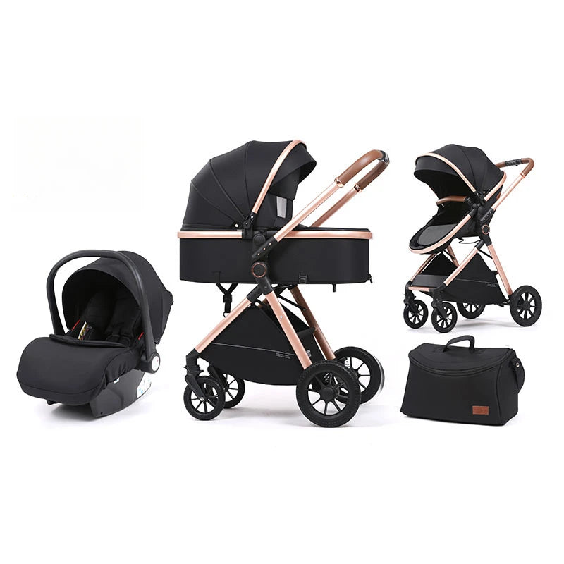 Luxurious High-view Baby Stroller