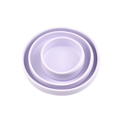 Thermostability Silicone Snack Plate & Dish Set (3PC)