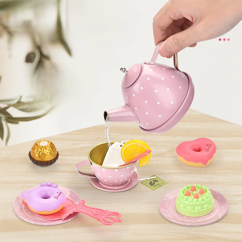 Simulation Afternoon Tea & Dessert Play Set for Kids