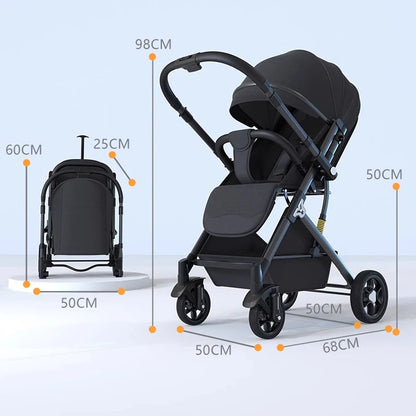 Lightweight stroller Two-way Push Stroller