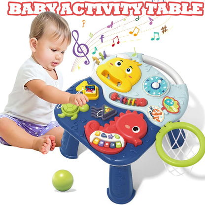 Musical Baby Activity Table: Sensory & Educational Toys