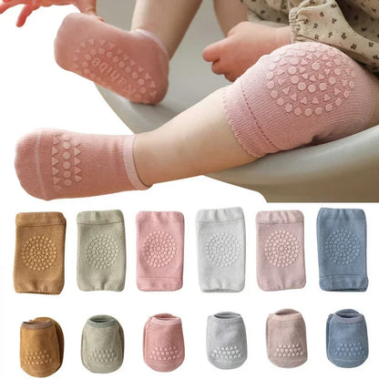 Baby Crawling Knee Pads & Anti-Slip Socks Set