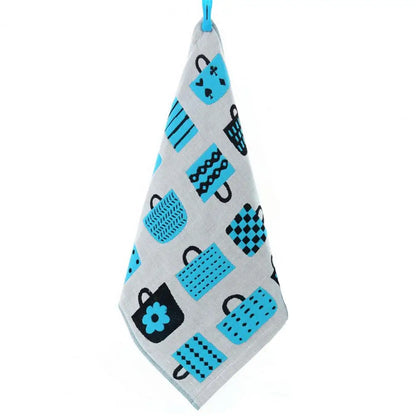 Cartoon Square Gauze Handkerchief for Baby Feeding