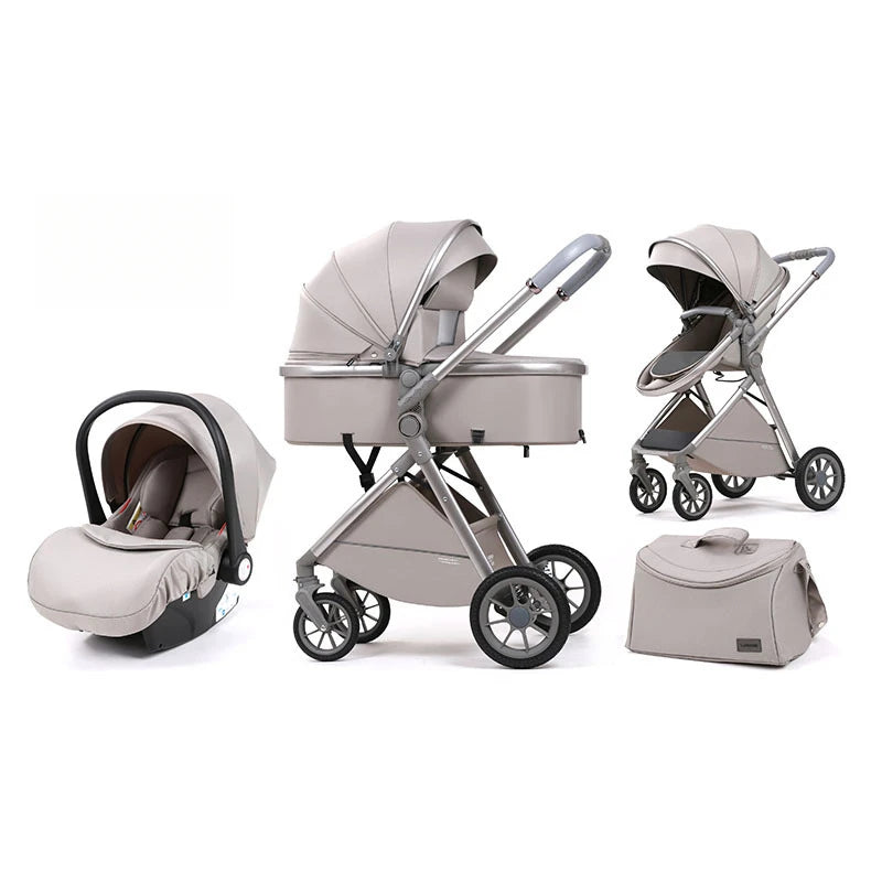 Luxurious High-view Baby Stroller