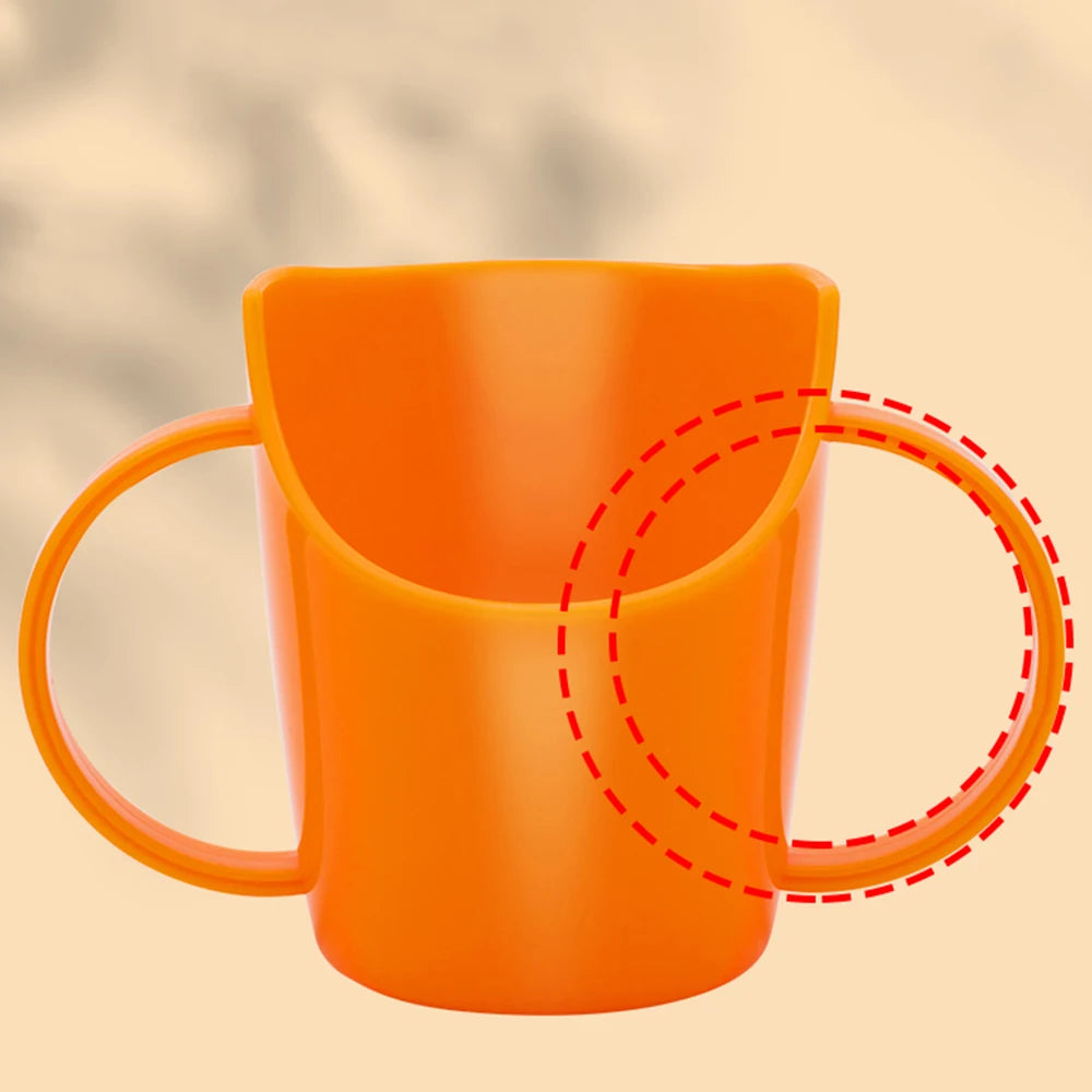 Slanted Mouth Anti-Choke Baby Learning Cup